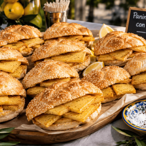 panini imbottiti con panelle gaspare perniciaro sambuca di sicilia