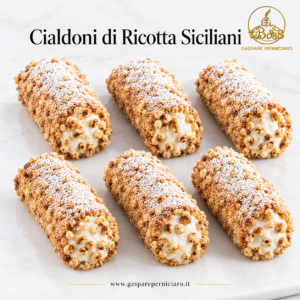 confezione di 6 cialdoni di ricotta con farcitura fai da te - artigianali siciliani di Gaspare Perniciaro