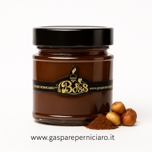 Crema artigianale al cacao e nocciola Il Boss Gaspare Perniciaro