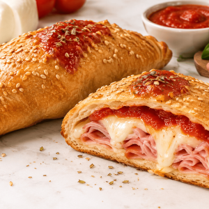 calzone a forno già cotto in confezione da 6 pz per uso privato