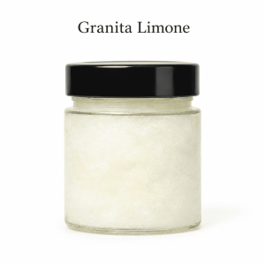 granita al limone gaspare perniciaro - produzione artigianale con limoni siciliani
