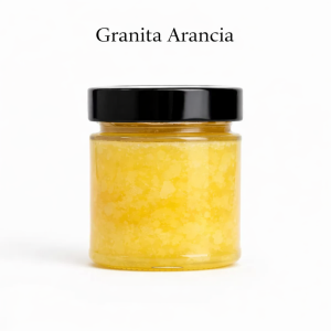 granita arancia sabbiata specialità del boss delle granite sambuca di sicilia agrigento