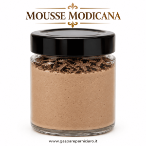 mousse modicana caffè e cioccolato di modica alla cannella