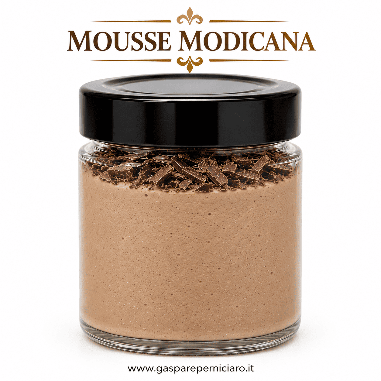 mousse modicana caffè e cioccolato di modica alla cannella