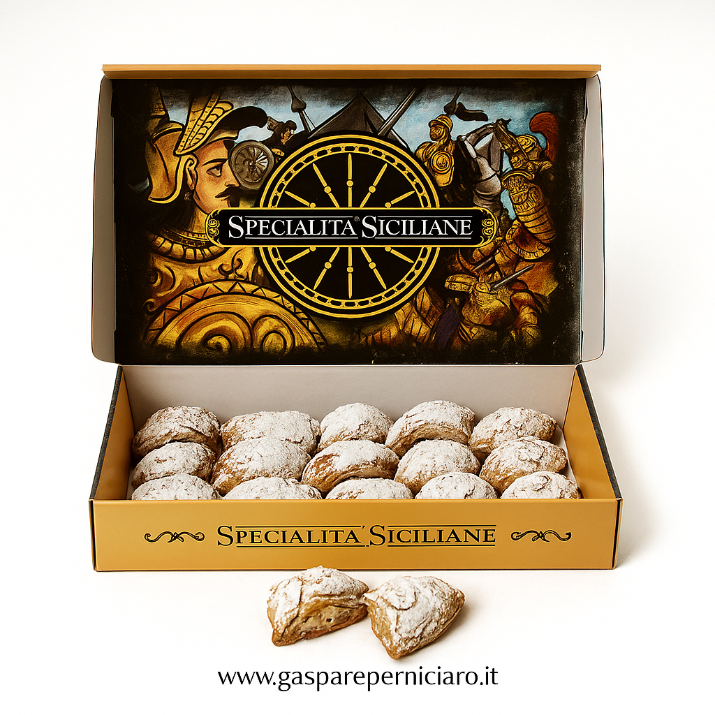 Paste Arabe Siciliane tradizionali con zuccata, miele e spezie