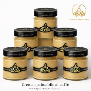 crema spalmabile al caffè Gaspare Perniciaro confezioone da 6pz ,produzione a Sambuca di Sicilia AGRIGENTO