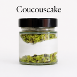 Dolce di San Vito o couscous cake -dessert di mousse di ricotta e couscous dolce al pistacchio dolce tipico di san vito lo capo
