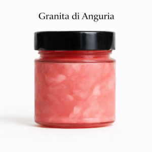 granita di anguria di campobello di mazara naturale artigianale produzione a sambuca di sicilia