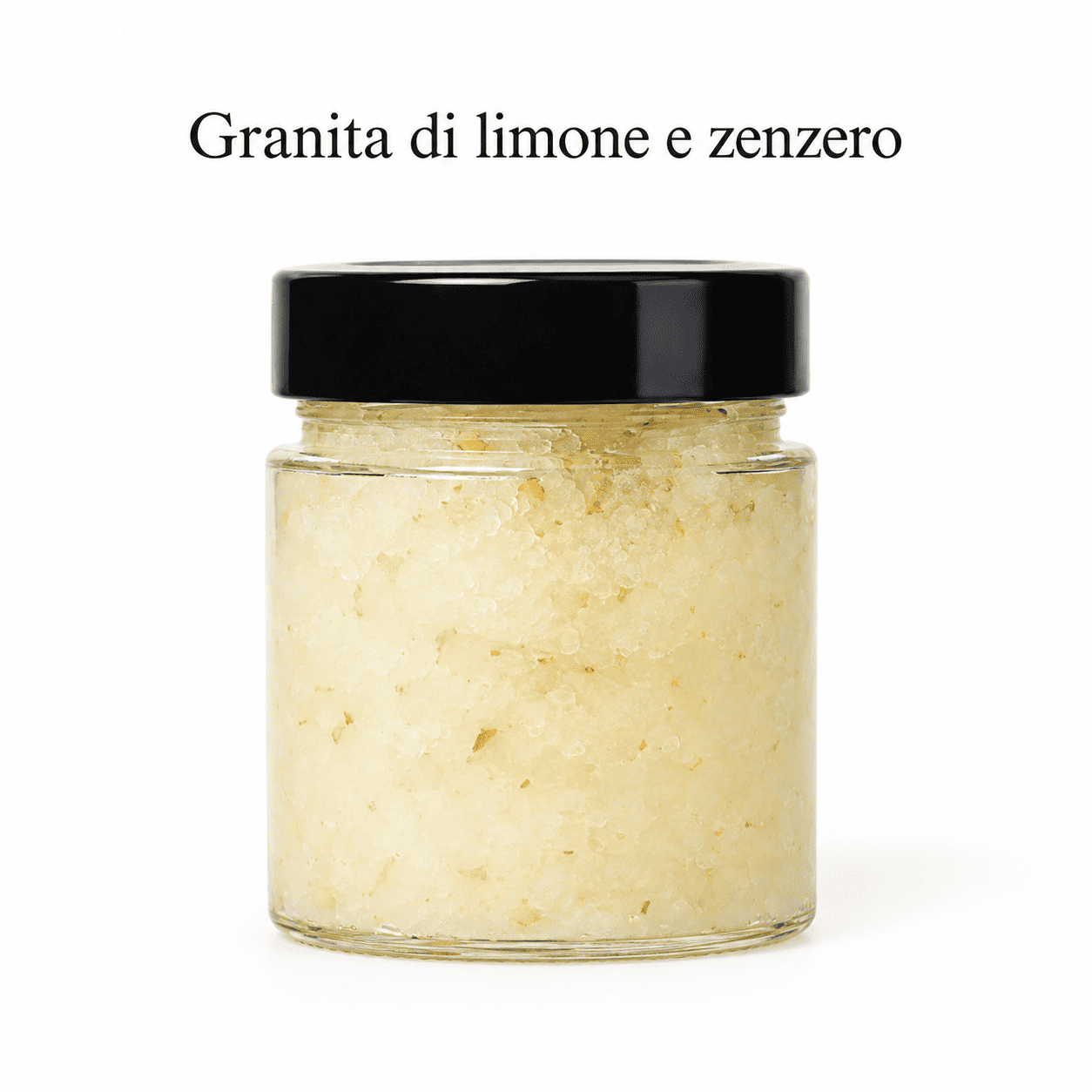 granita di limone e zenzero artigianale siciliana spedizione in tutta europa