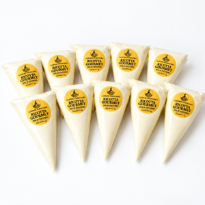 10 sac a poche di ricotta di pecora siciliana del belice artigianale poco zuccherta gourmet pasticceria d'autore dolci sicilia