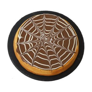 Torta al Cioccolato. Crostata coperta e glassata al cioccolato.