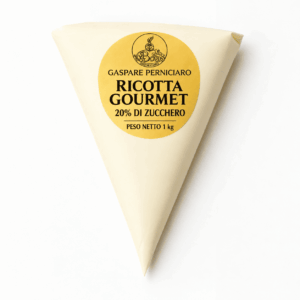 ricotta di pecora zuccherata al 20% artigianale siciliana originale senza additivi