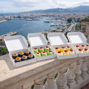 quattro tipologie di cassatine siciliane, 4 gusti, 4colori, 4 sensazioni uniche