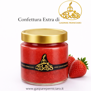 confettura extra fragola di sicilia ,delicata prelibata selezione oro