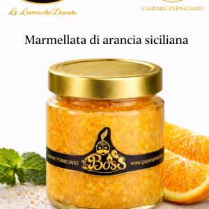 meravigliosa marmellata di arancia artigianale siciliana con il massimo punteggio di 3 lumache dorate, il top della gamma.