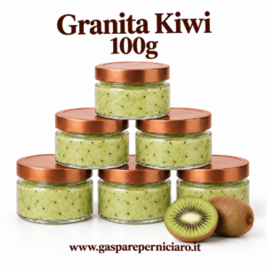 granita al kiwi 100g catering weedding matrimoni ed eventi artigianale siciliana vegana senza glutine