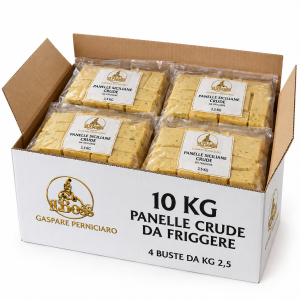 10 kg di panelle crude da friggere gaspare perniciaro sambuca di sicilia street food