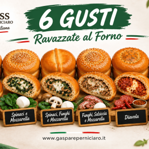RAVAZZATE VARI GUSTI AL FORNO DI GASPARE PERNICIARO SAMBUCA DI SICILIA