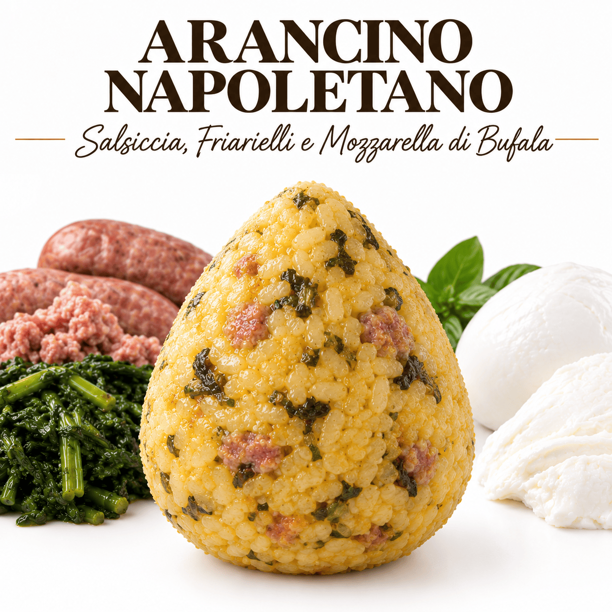 ARANCINO NAPOLETANO SALSICCIA FRIARELLI EMOZZARELLA DI BUFALA STREET FODDO NAPOLI CASERTA COSTIERA AMALFITANA E SORRENTO