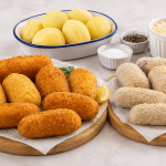 CAZZILLI O CROCCHETTE SICILIANE, CON PATATE LESSE,GASPARE PERNICIARO