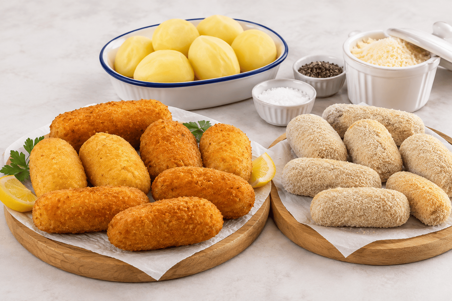 CAZZILLI O CROCCHETTE SICILIANE, CON PATATE LESSE,GASPARE PERNICIARO